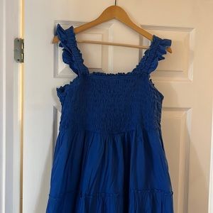 Torrid blue Midi dress size 2